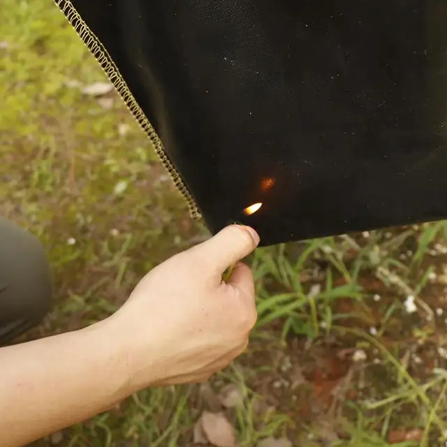 고온을 견디며 소지품을 안전하게 보호하는 BBQ 숯 내화 가방