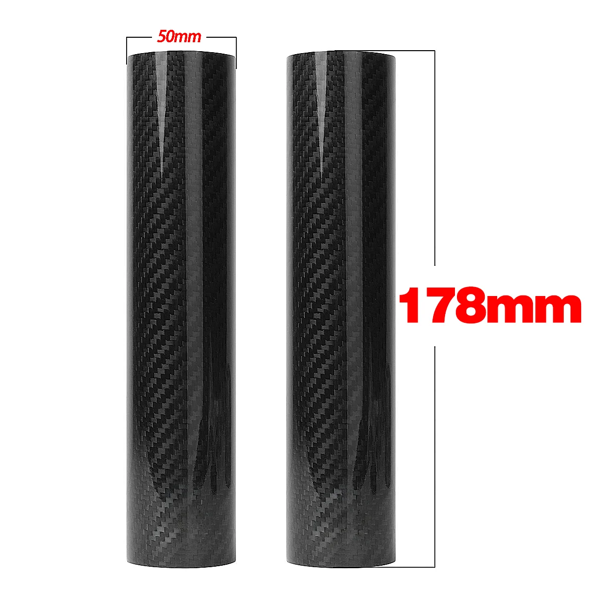 Für KTM Honda Yamaha Kawasaki Suzuki Sherco Husqvarna gas gsa beta Motorrad Gabel Wraps Carbon Faser Protektoren Universal – Detail 6