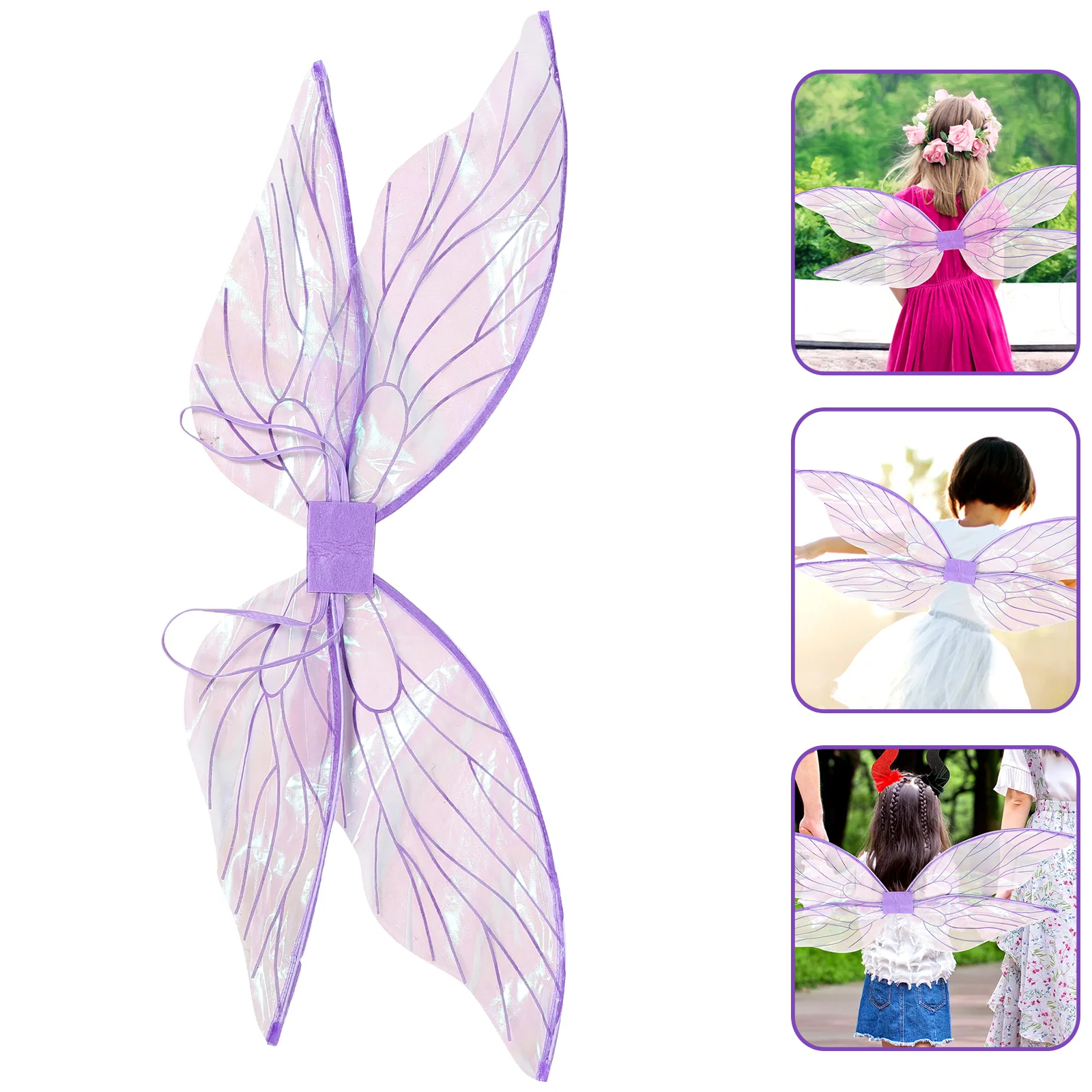 

Fairy Wings Princess Costumes Butterflies Girls Adult Accessories Women Yarn Child Woman