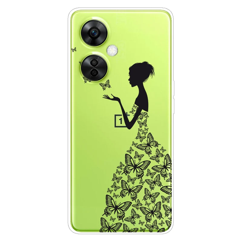 Transparent Soft TPU Silicone Shockproof Phone Case - Lovely Clear Design