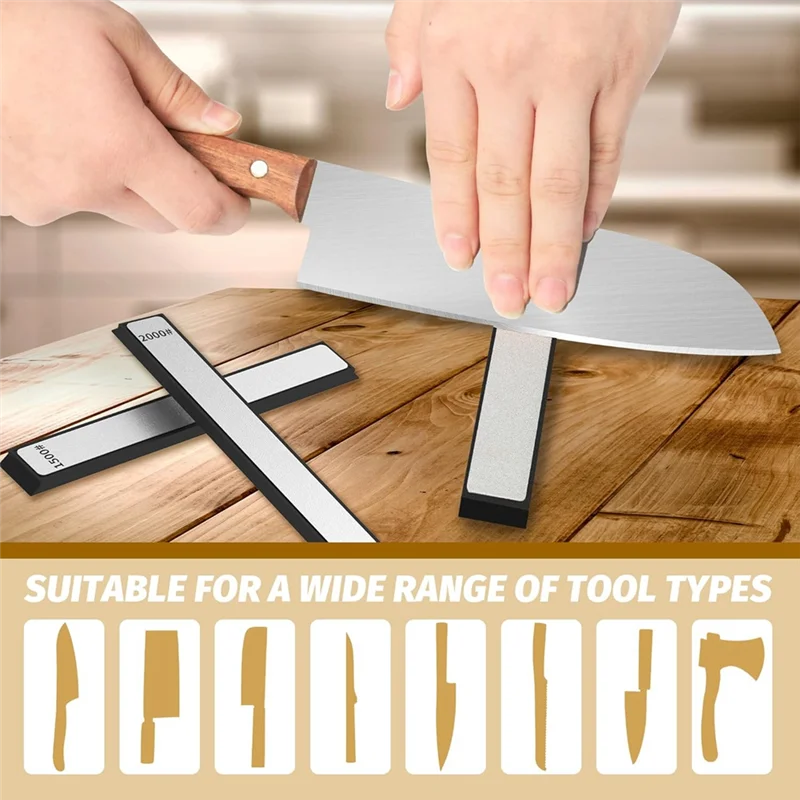 XARILK 유형 샤프너용 AT05-플레이트 키트 다이아몬드 칼 연마석 6개 세트 180    400    800    1500    2000    3000 