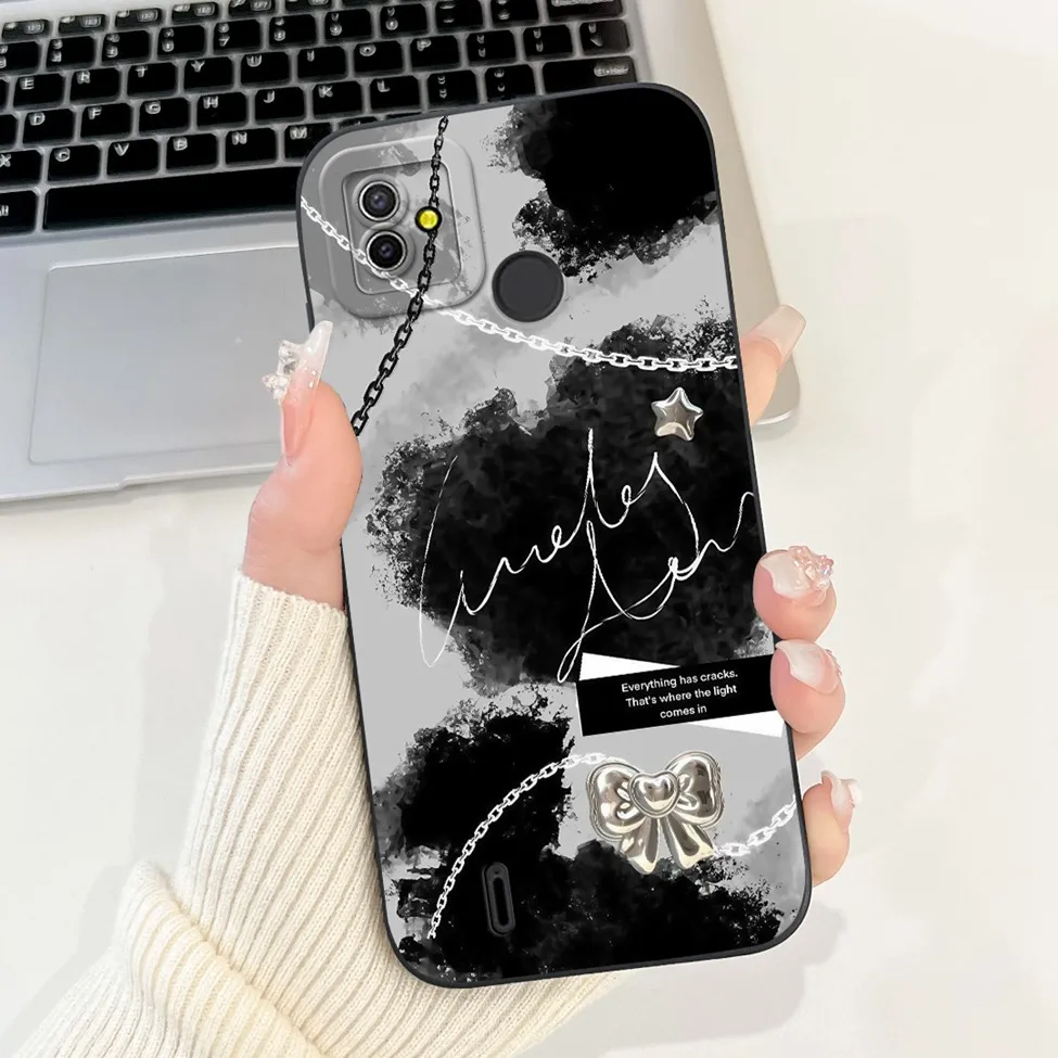 Silicone Cute Fashion Butterfly Flower Love Painted Phone Case