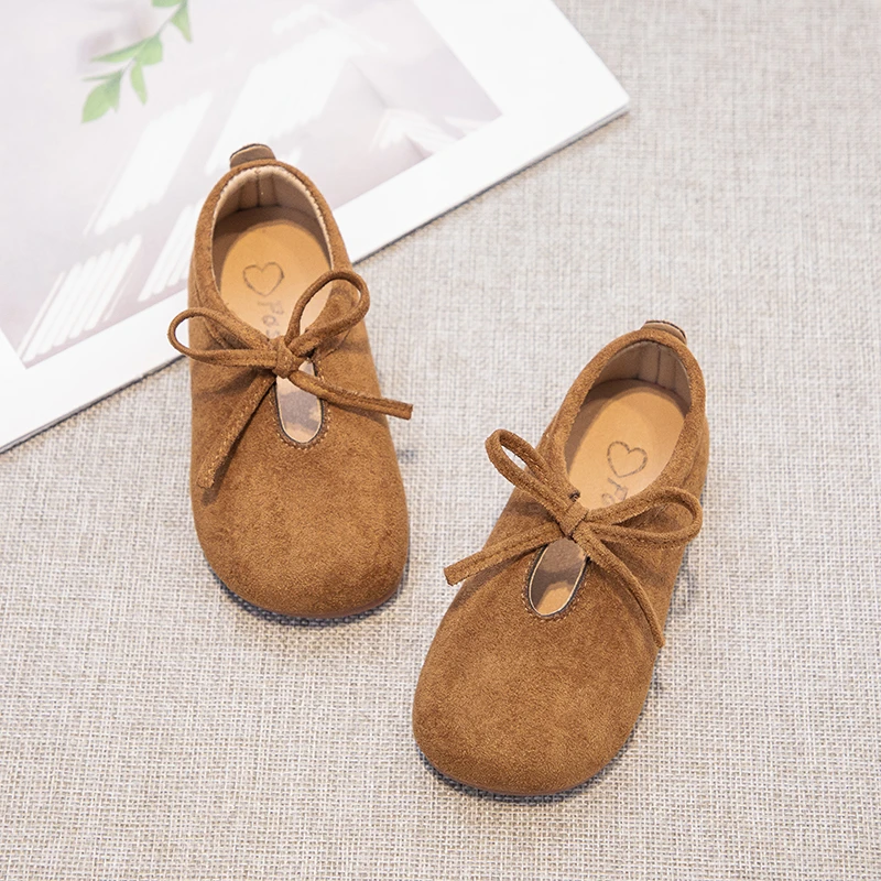 Girls birken shoes spring fall 2-16 years old lightweight soft children's leather leather shoes girls shoes