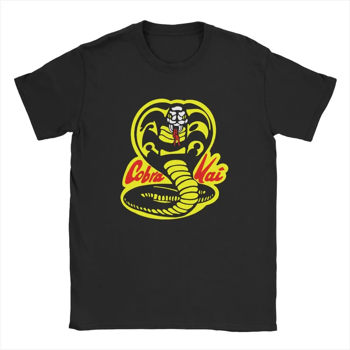 Karate Kid Cobra Kai Vintage T-Shirt Men Funny 100% Cotton Tee Shirt Round Neck Short Sleeve T Shirt Gift Clothes 3