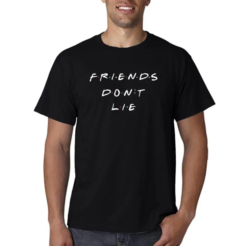 thumbnail image 1 of Title: Stranger Letter Print Plus Size T Shirt White Short Sleeve Things Friends Dont Lie Printing Tees Feme Summe Tops, 1 of 4