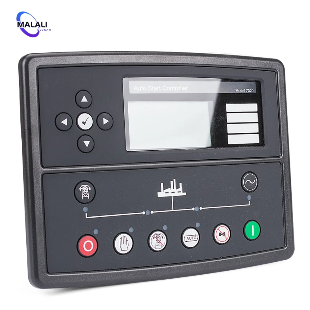 High Quality Replace DSE7320 MKII AMF Auto Start Stop Generator Controller 7320 Control Module Panel Alternator Genset Parts