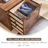 Farmhouse 30" Filing Cabinet with 2 Drawers for A4/Letter/Legal Size Documents - Stylish Office Storage Solution 4