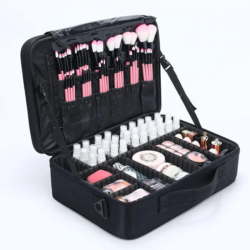 Women Professional Suitcase Makeup | Euedas Professional Makeup Suitcase - Cosmetic Bags Cases - Aliexpress