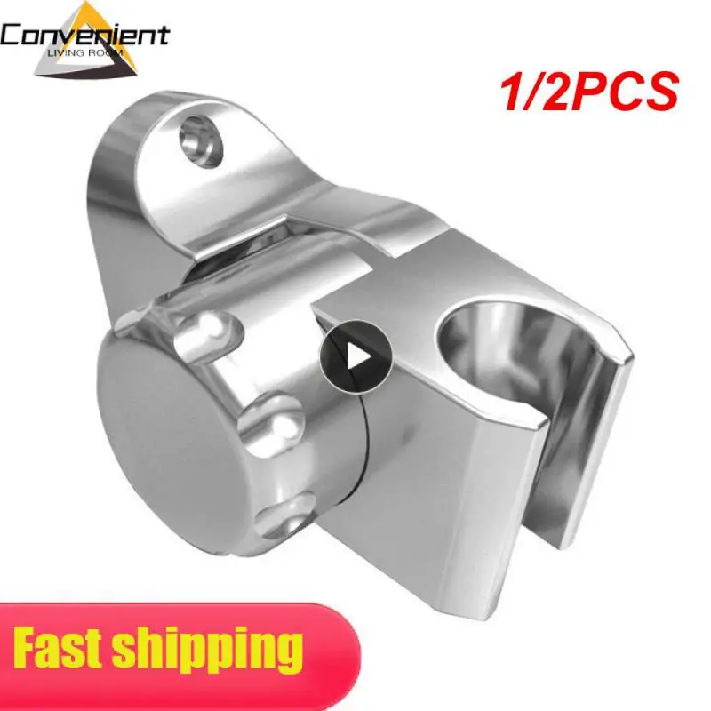 

1/2PCS Bathroom Showers Holder 30° Adjustable Shower Head Holder Wall Mounted Handheld Showerhead Bracket For Home Bathroom