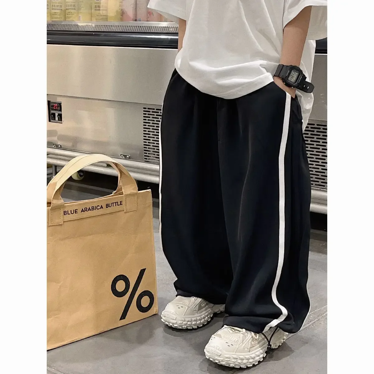 Ragazzi Primavera E Autunno 2023 Nuovi Bambini Pantaloni Stile Sottile Ragazzi Pantaloni Estivi Indossare Marea Pantaloni Autunnali Pazzi Ragazzi Pant