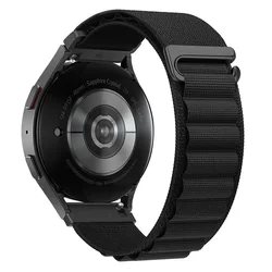 Versatile Alpine Nylon Strap - 20mm/22mm Adjustable Wristband - CMF Watch 3 - 2 - 1 Pro (Black)