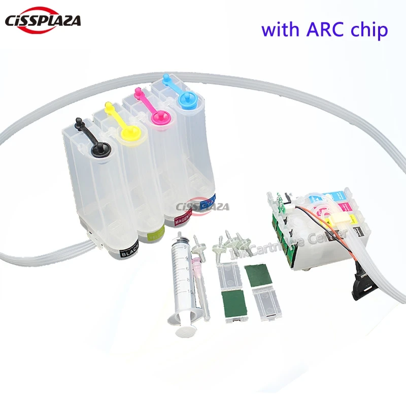 CISSPLAZA T1801-T1804 T1811 Empty CISS compatible For Epson XP212 XP215 XP312 XP315 XP412 XP415 printer