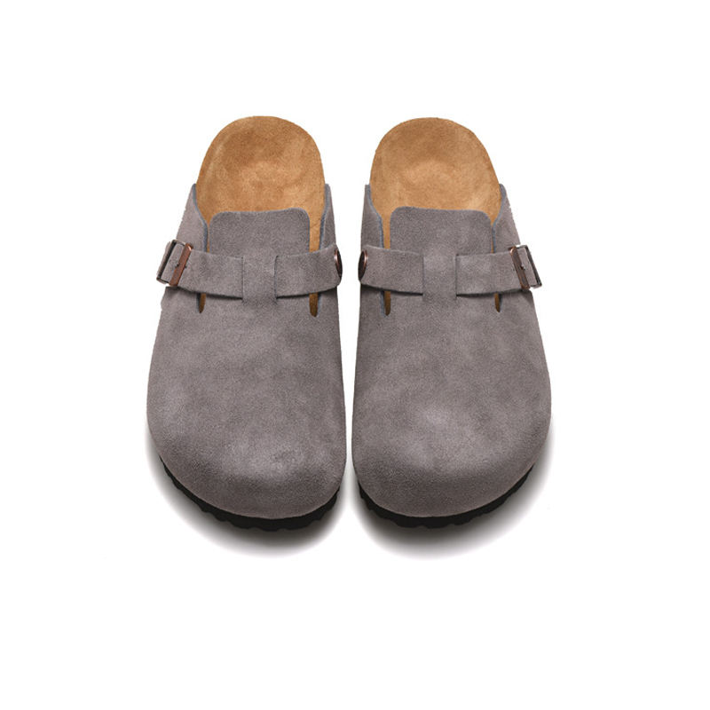 Unisex Leather Clog Sandals