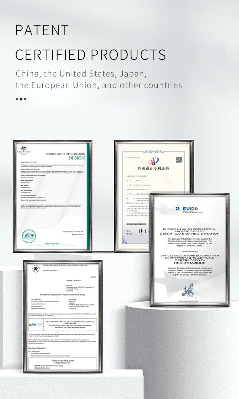 Description Picture 6 of itemCuttest Gift Acrylic Digital Photo Frame 5 Inch 1000mAh Vertical Display IPS Screen 2G Memory Battery Porta Retrato Digital