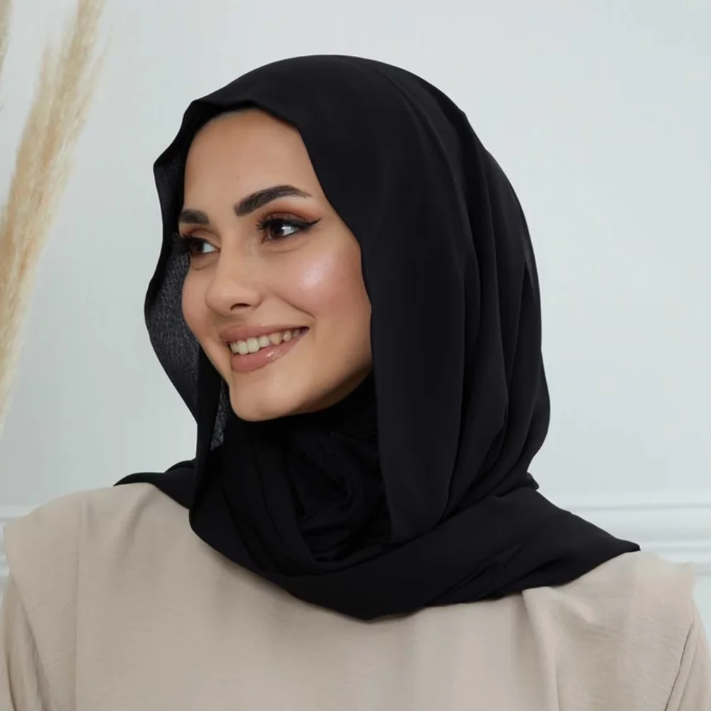 Premium Chiffon Hijab Scarf Malaysian Hijab Shawls Scarf Women