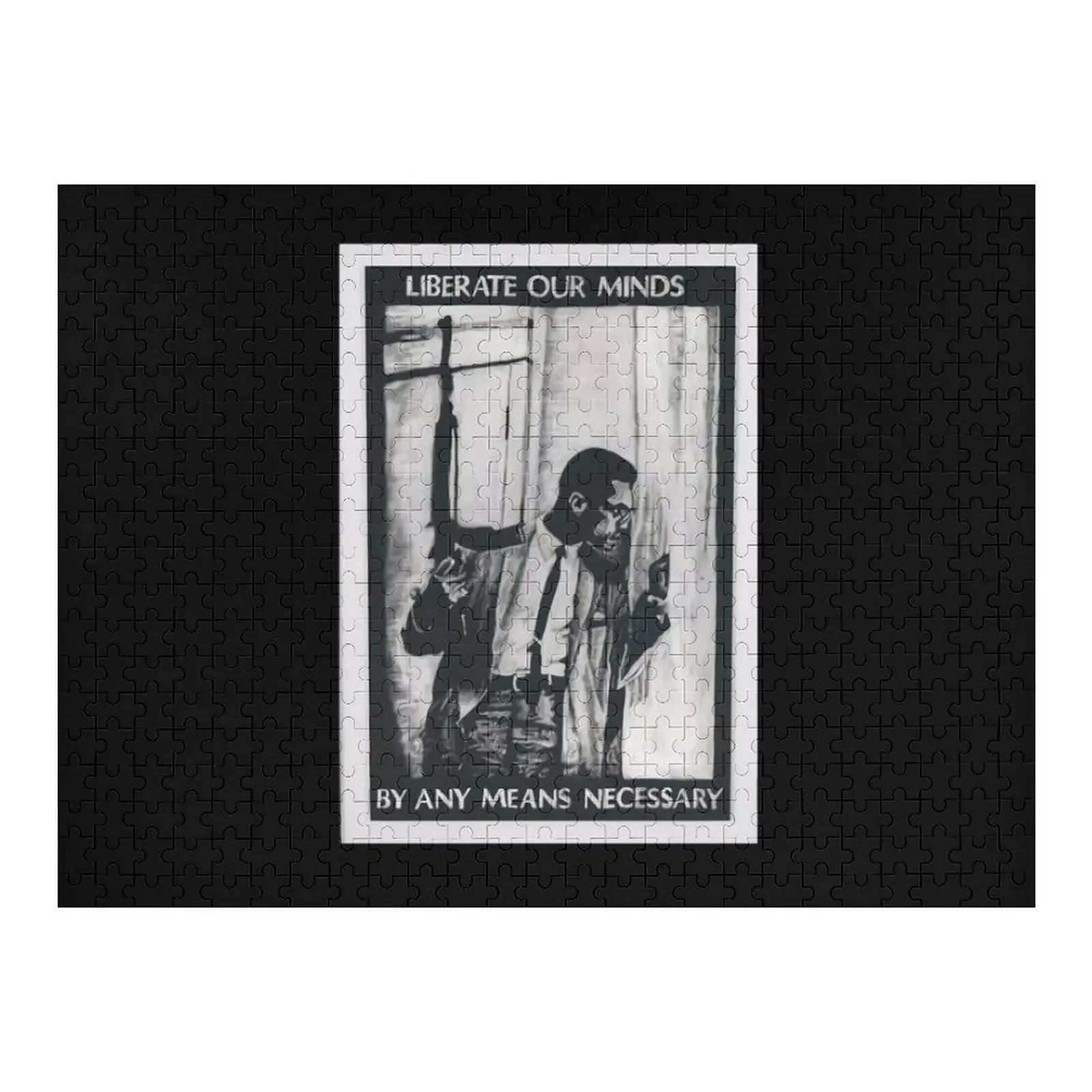 

Funny Gifts For Muslim Malcolm X Cleric Gift For Fans Jigsaw Puzzle Diorama Accessories Personalized Baby Toy Puzzle