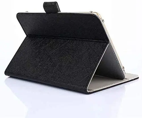 Tablet Case Universal Folio Case for 9-10 inch Multi-Angle Tablet PU Leather Stand Protective Cover for 9 10.1 Tablet with Hard PC Back