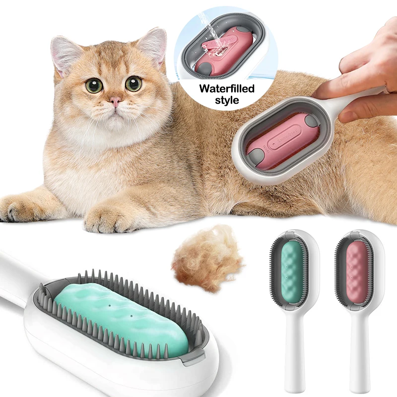 CatDogHairRemovalBrusheswithWipesWaterTankPetCatGrooming