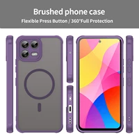 For T-Moble REVVL 8 Pro Phone case, Frosted magnetic phone case with colorful design For T Phone 3 Pro Black Cases Cover - Image 5