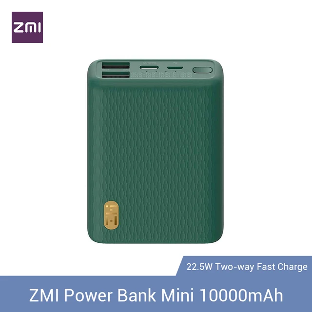 ZMI 10000mAh MINI Power Bank QB817 Two-way Fast Charging 22.5W MAX Small Size High Capacity Support Low Current Charging 1