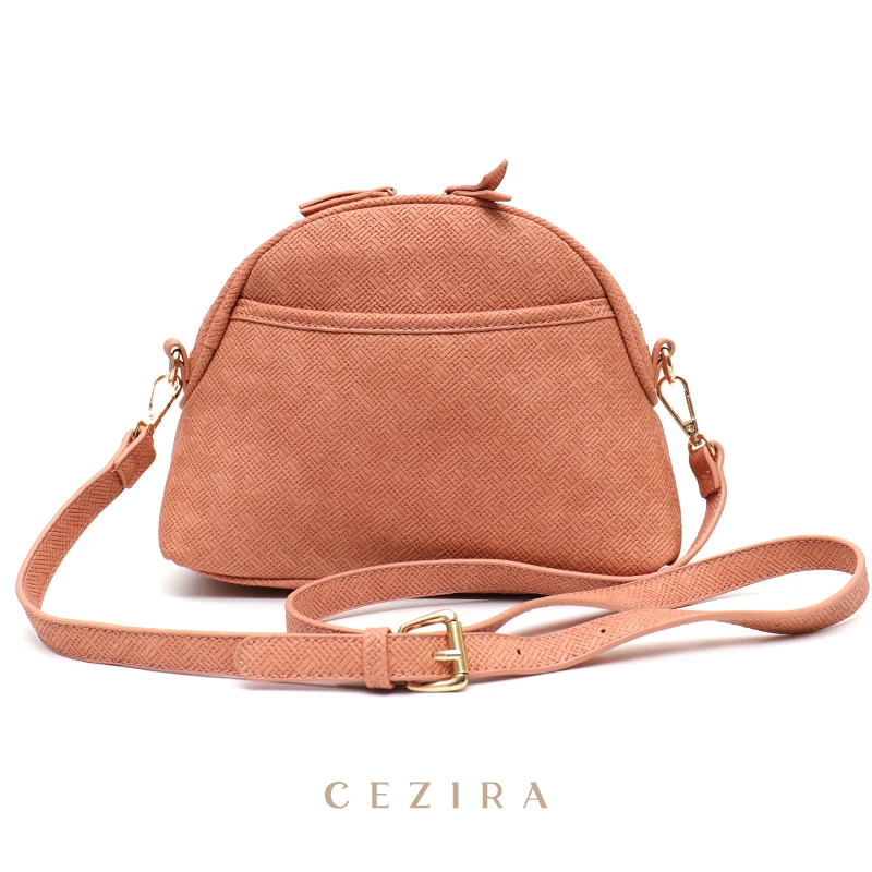 CEZIRA Fashion Design PU Vegan Leather Shell Bags Women Daily Chic