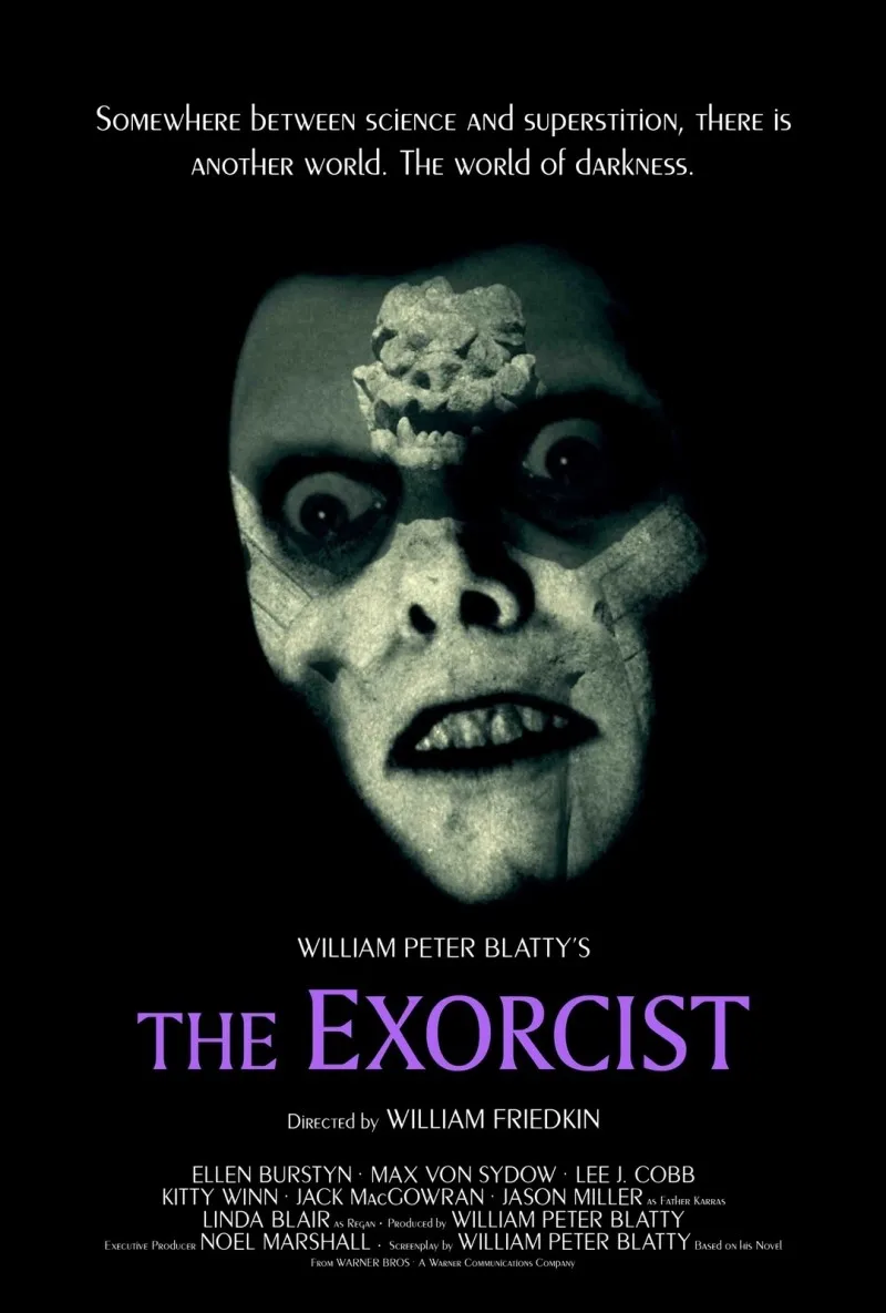Horror Movie The Exorcist Poster For Wall Stickers Home Interior