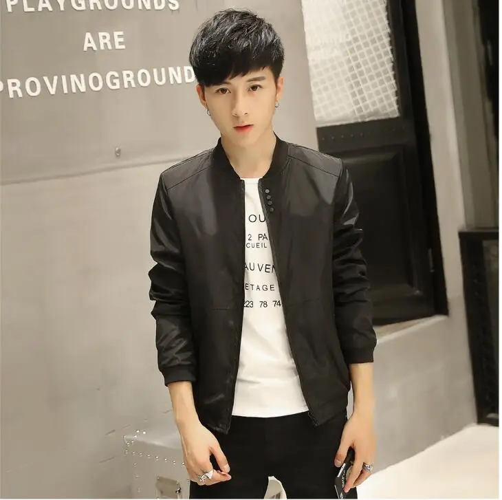 

2022 New Casual Jacket Men Loose Bomber Jacket Autumn Autumn Spring Jacket