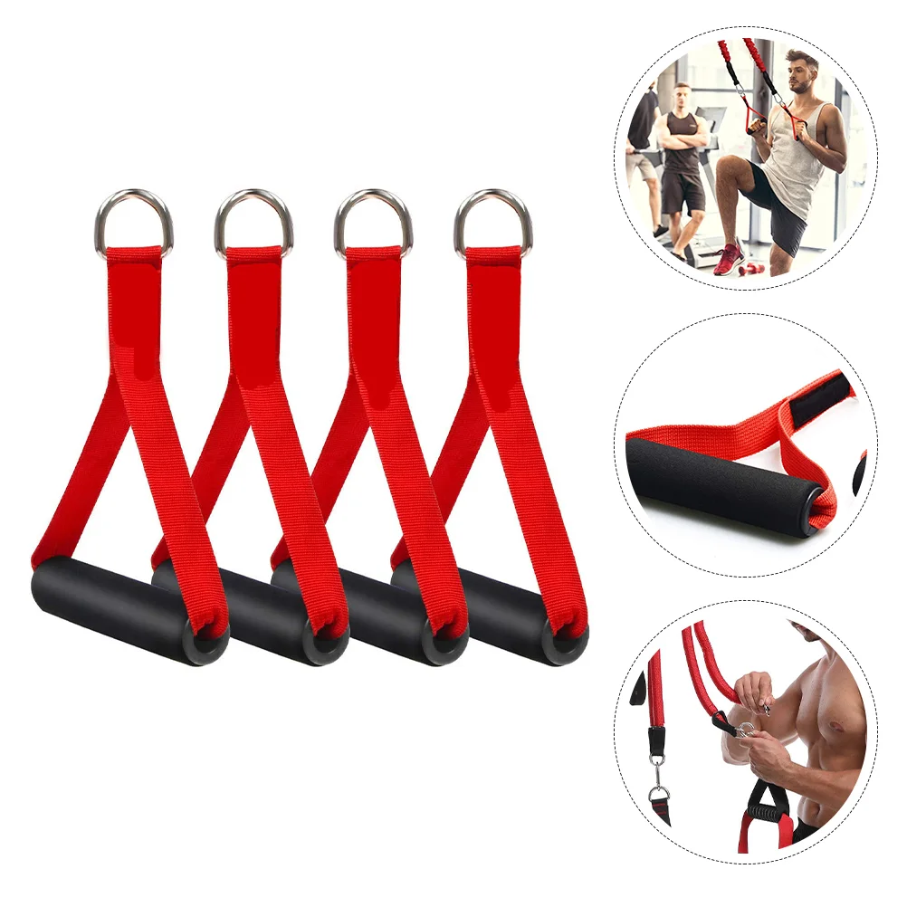 

Exercise Handle Grip Pulley Handles Resistance Band Handles Handles Handle Replacement Heavy Duty Workout Strap Attachment for