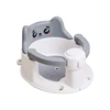 J15U Baby Bath with Bottom Suction Cups Bathtub Provides Backrest Support