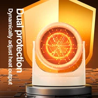 Настольный обогреватель для общежития, мини-быстрый нагрев, бесшумный, энергоэффективный, бытовой, вентилятор горячего воздуха, обогреватель для комнаты для офиса ﻿ — изображение 6