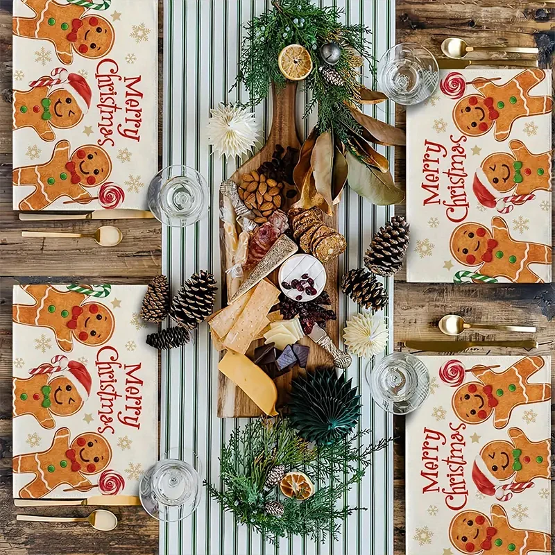 Table runner Christmas decoration for home table desk Dia De Muertos