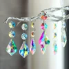 Crystals Wind Chime Prism Sun Catchers Handmade Jewellery Garden Hanging Pendant Rainbow Suncatcher Ornament Garden Decor 3