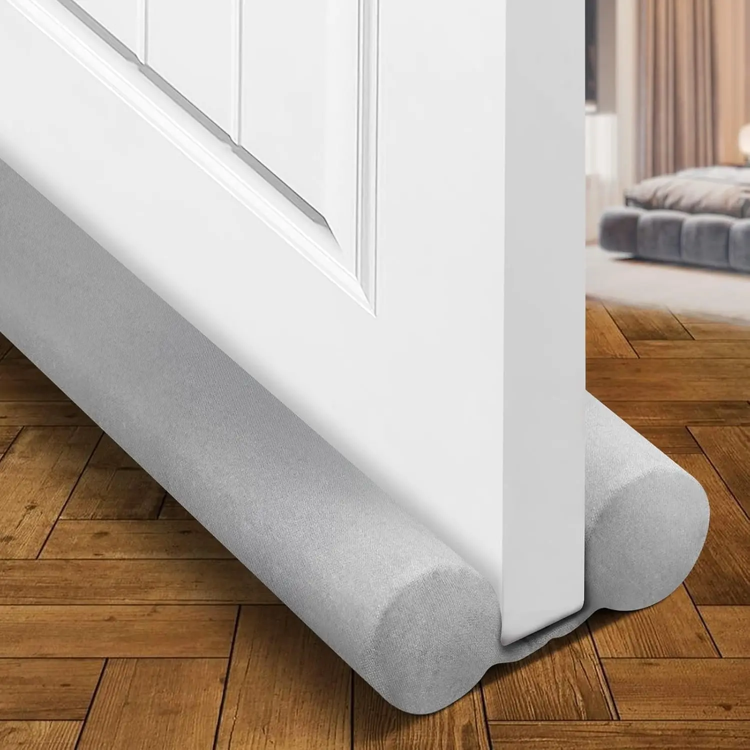 Flexible Door Draft Stopper & Weather Stripping Noise Blocker