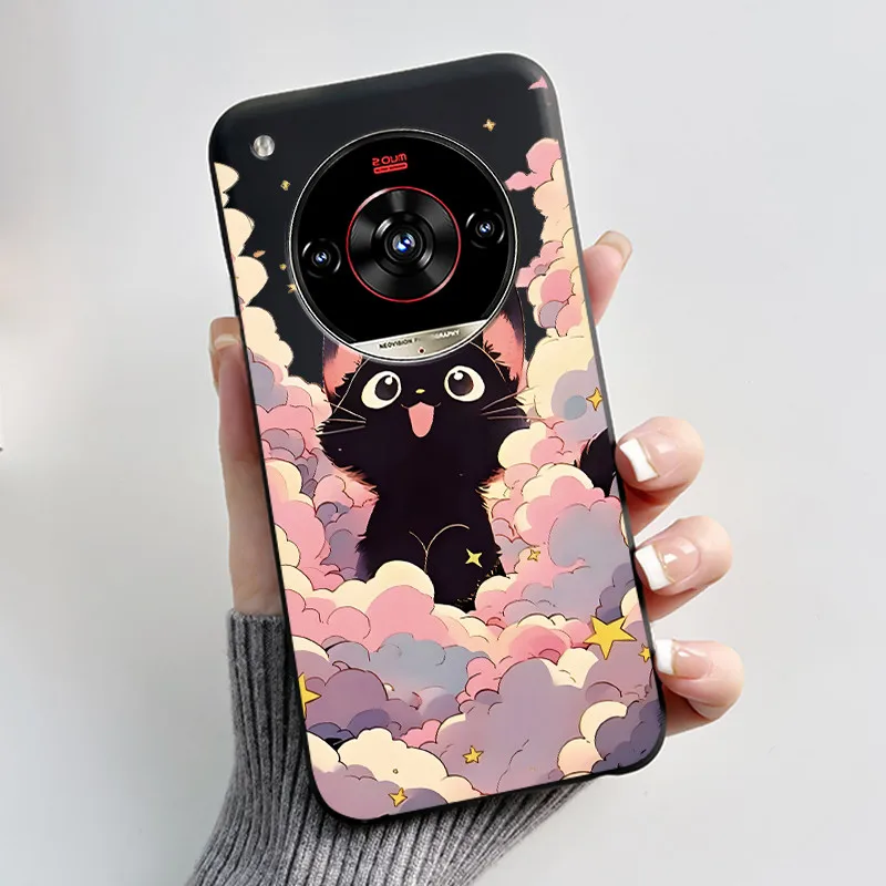 Aesthetic Luxury Soft Silicone Cover for ZTE Nubia Focus 2 Ultra 5G - Cute & Cool Design for Boys & Girls