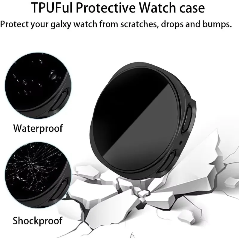 Premium Privacy Tempered Screen Protector with Anti-Peep Case