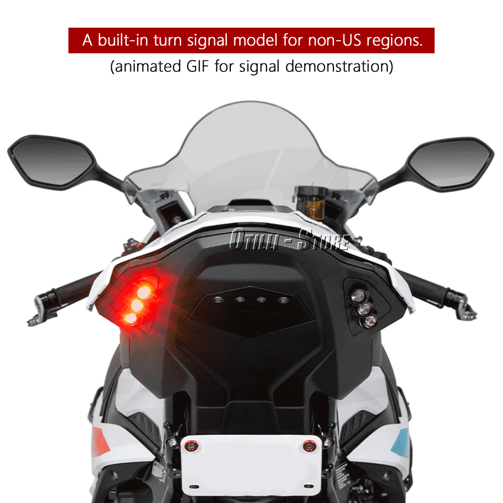 For BMW S1000RR S 1000 RR 2023 - New Rear Lights Motorcycle LED