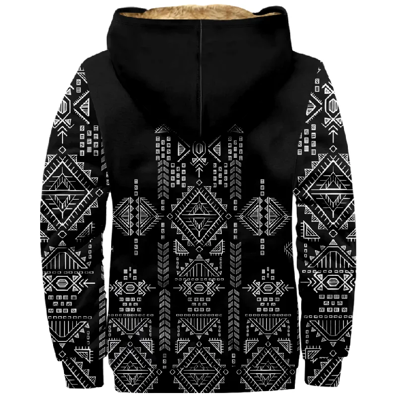 New originality Cotton Coat Hooded Sweater Casual Print Long Sleeve Zipper Sweater Thick Cotton Coat Winter a03