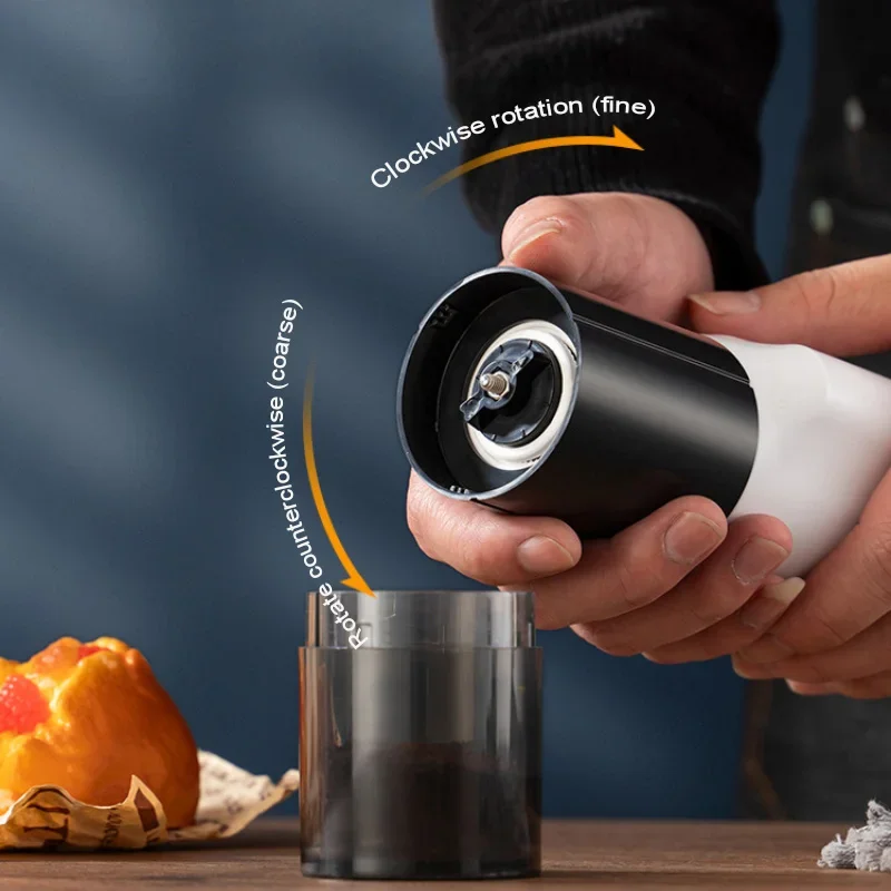 قطعة مطحنة القهوة الكهربائية قابل للتعديل TYPE-C USB - الصورة 5