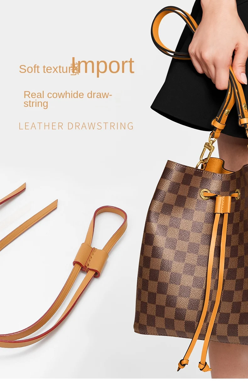 Lv Bag Strap Replacement Drawstring  Drawstring Cord Replacement Leather -  Shoulder - Aliexpress