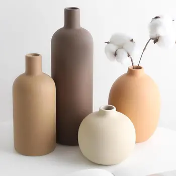 Neutral Ceramic Vase Set 1