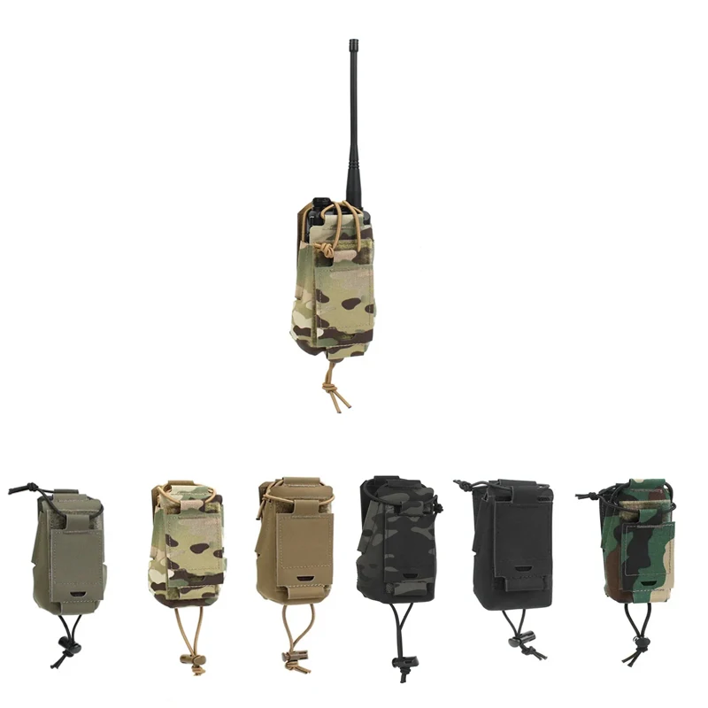 Pew Tactical Gridlok Baofeng/Pofung Radio Pouch Uv5R Uv82 Airsoft Tactical Radio Pouch Camping Hunting Molle Pouch