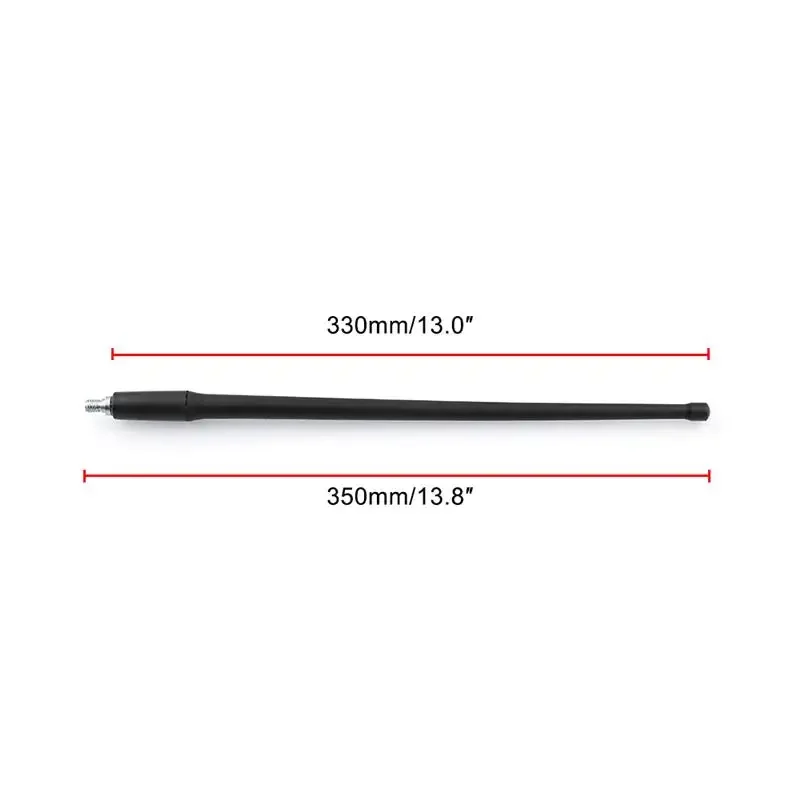 13" AM FM Radio Antenna for Jeep Wrangler JK JL 2007 2008 2009 2010 2011 2012 2013 2014 2015 Rugged Ridge radio antenna
