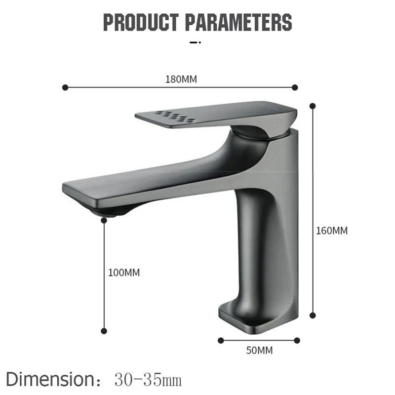 Basin Faucet Bathroom Faucet Brass Core Modern Bathroom Sink Faucet Single Handle Deck Mounted Wash Basin Water Tap