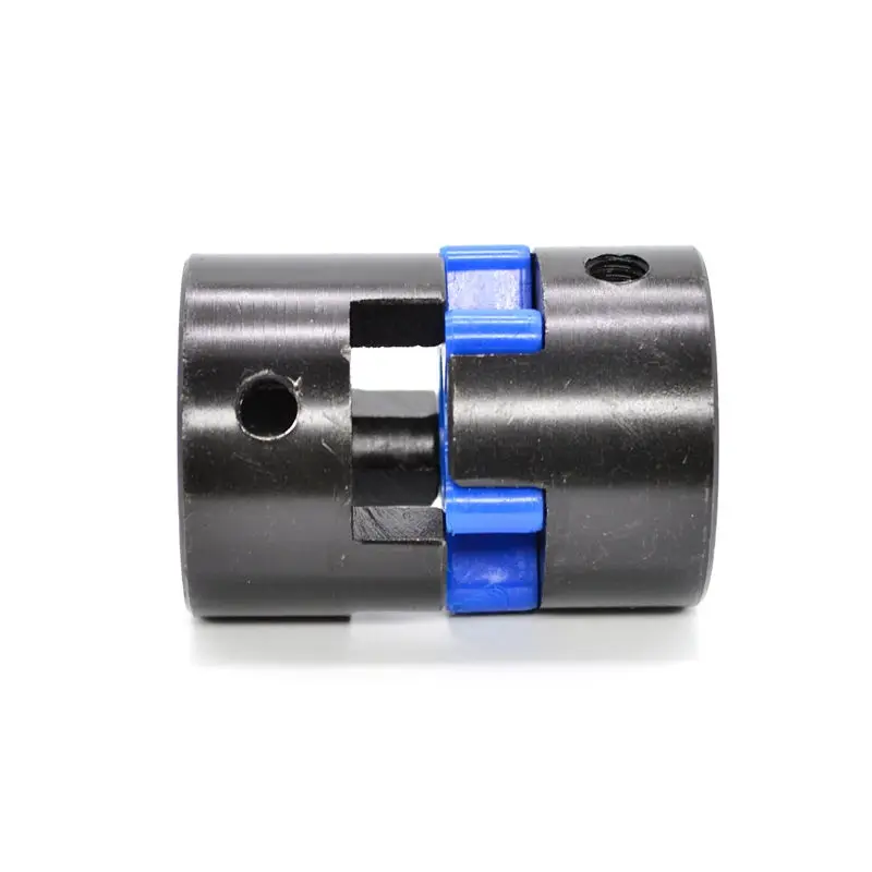Shaft Coupler Flexible Coupling Shaft Connector Rigid Shaft Coupler Coupling Laser Engraving Machine L-type Star Shaped Plum Blossom Coupling L075 Diameter 45 (Inner Hole 10 to 25)
