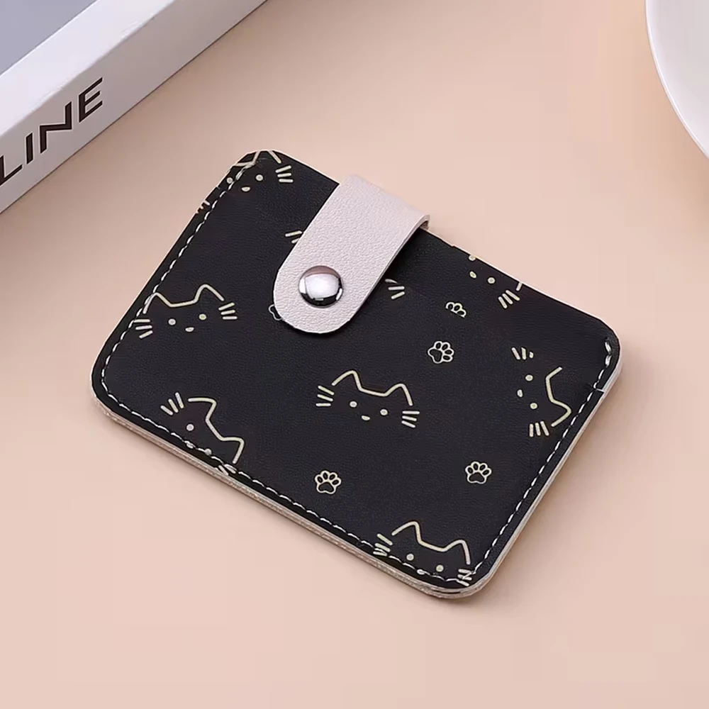 Charming Cartoon Card Holder for Women - Large Capacity, Portable & Multifunctional