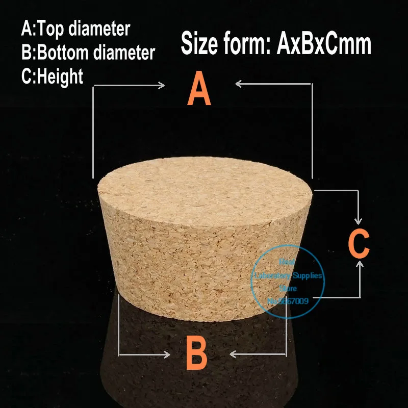 2 teile/los Labor Große Größe Top DIA 72mm-105mm Holz Kork Stecker für Thermos Flasche Stopper Ätherisches öl Pudding Glas Flasche Deckel