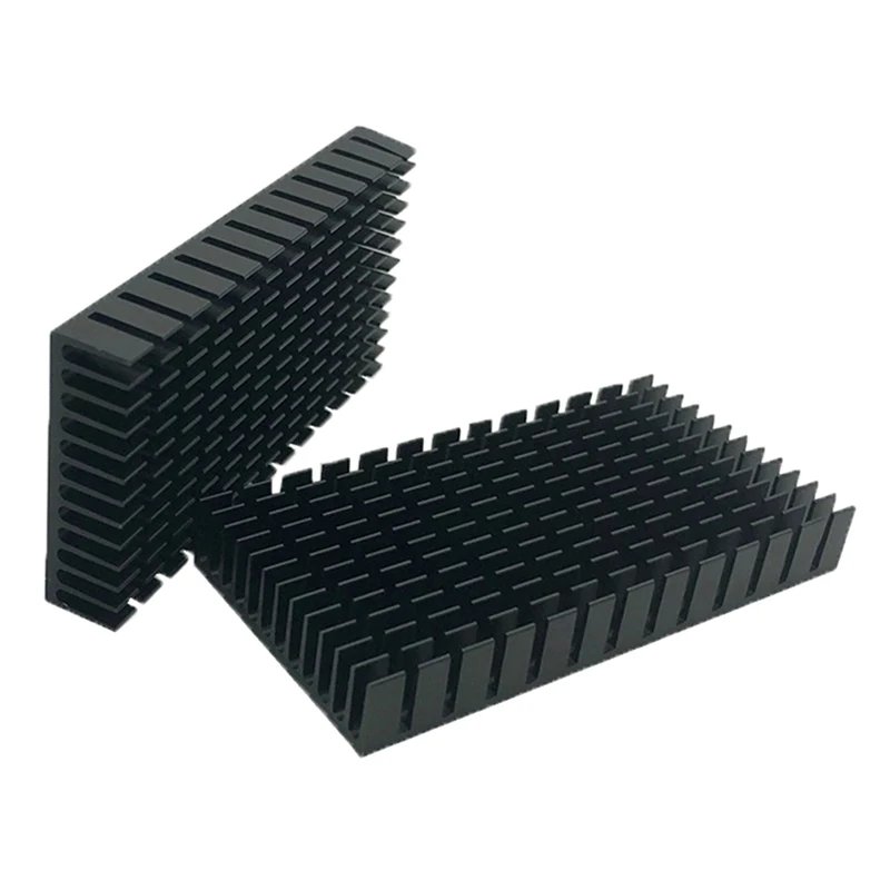 

1pc 80*40*11mm Aluminum Heatsink Panel Heat Sink CPU Power IC Chip Cooler Radiator