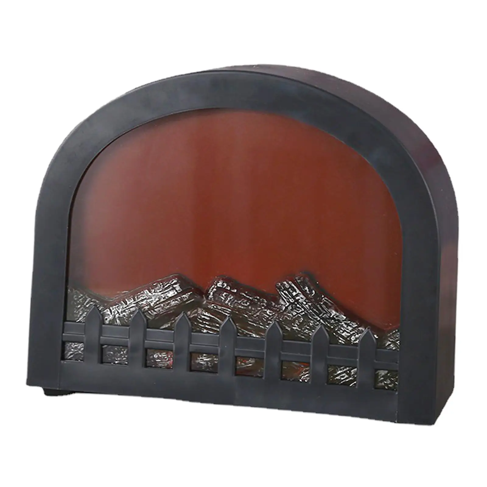 

Simulated Fireplace Lanterns Night Lamp Log Burner Art Decor Flameless Lights for Bedroom