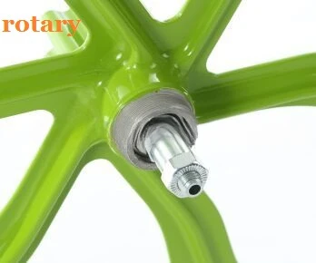 26-Inch Front Rear Bike Rims Beautiful Powder Coated 10-Spoke Magnesium Alloy Wheel Flower Shape Disc Brake System Road 2pcs SET
