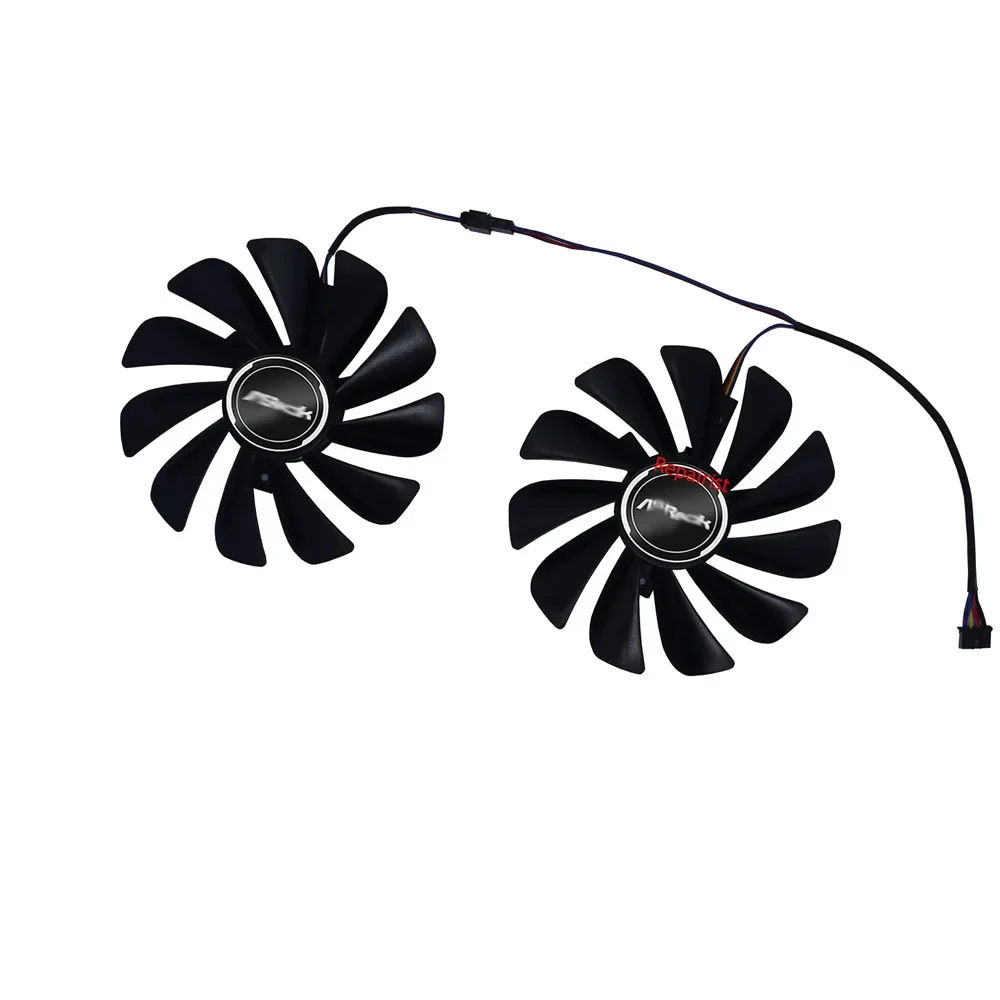 

2pcs/Set,DIY FDC10U12S9-C,Video Cards Fan,For SHELI 51RISC RX 5700 RX5700 8GB DESKTOP GAMING,GPU Graphics Card Cooler